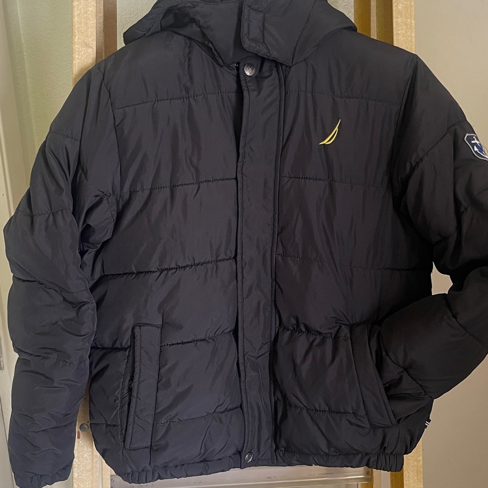 Nautica black Kid’s Puffer jacket Size 10/12